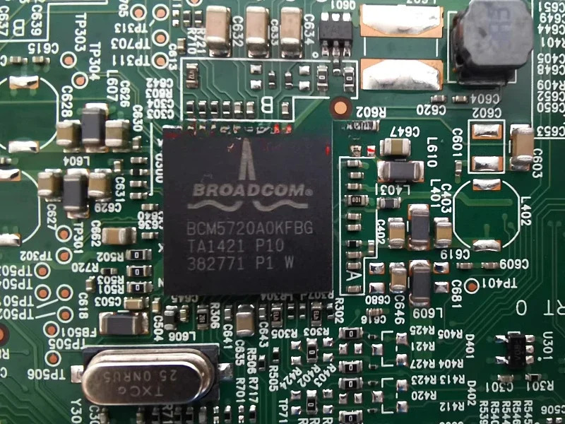 DELL Broadcom BCM5720 듀얼 포트 기가비트 PCI-E 네트워크 인터페이스 카드616012 -001 615730