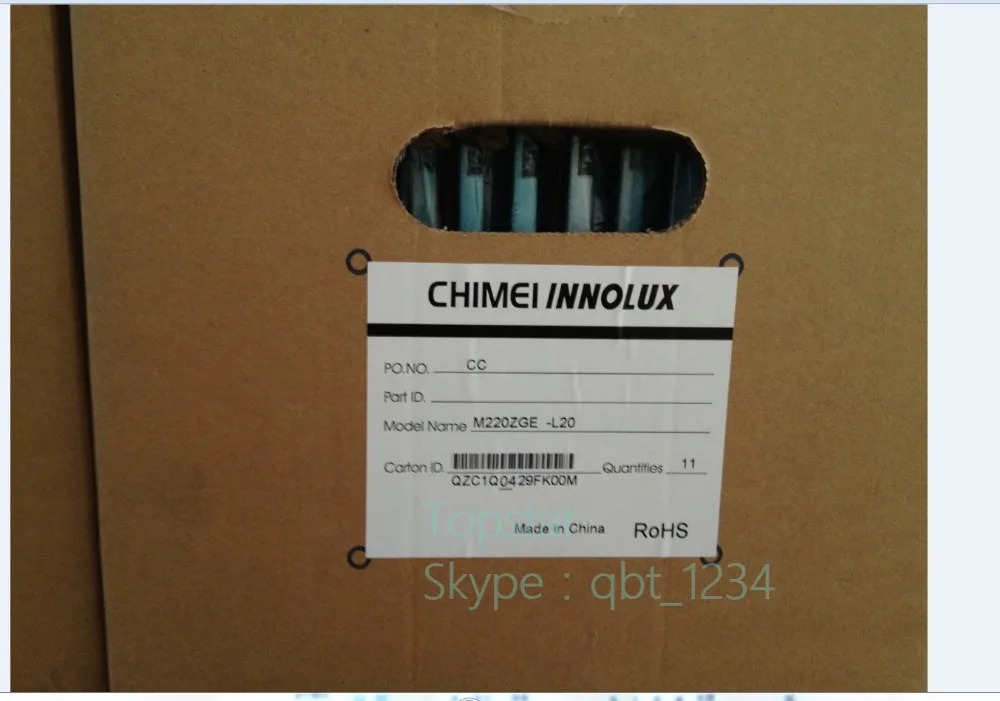 Chimei-Innolux 오리지널 M220ZGE-L20 LCD 패널 디스플레이 1680 RGB x 1050 WSXGA M220ZGE L20 22.0 인치