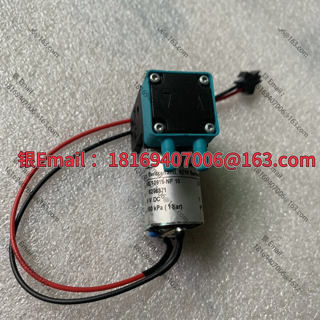 DC 다이어프램 펌프 유량 PML10916-NF24V 3.4W