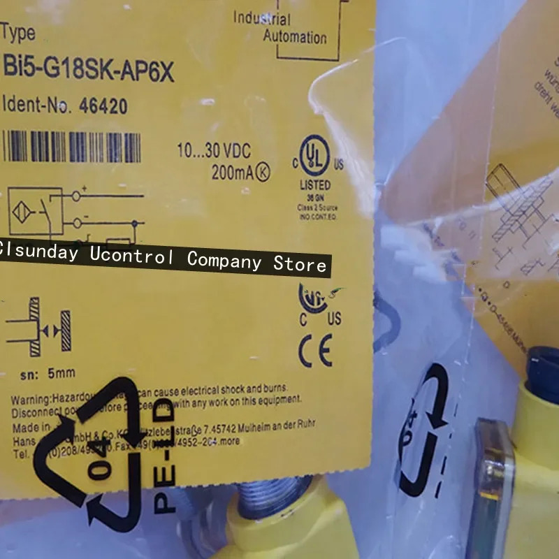 2pcs 스위치 BI5-G18SK-AP6X BI5-G18SK-AN6X BI5-G18SK-RN6X BI5-G18SK-RP6X NI10-G18SK-AN6X NI10-G18SK-AP6