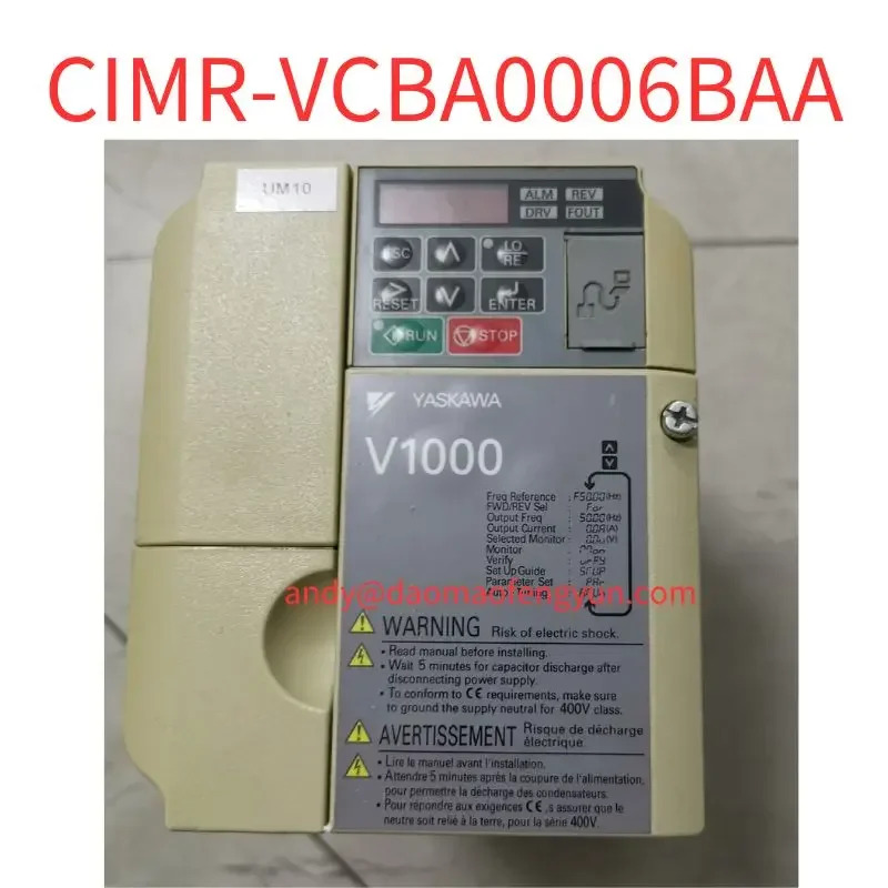 리퍼 주파수 변환기 CIMR-VCBA006BAA OK
