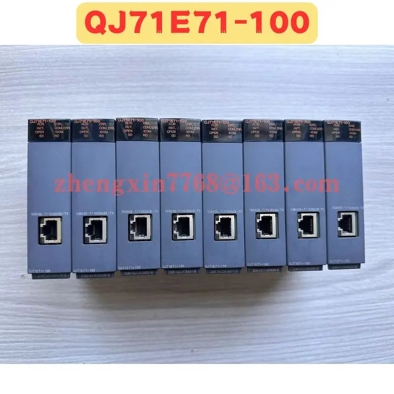 리퍼 모듈 QJ71E71-100 QJ71E71 100 정상 기능 완료