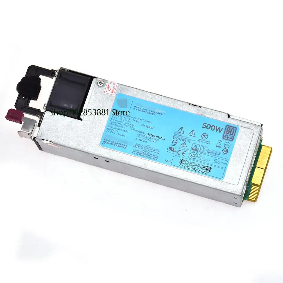 HSTNS-PC40 전원공급장치 키트 G9 500W 서버 전원 720478-B21 754377-001 723594-001