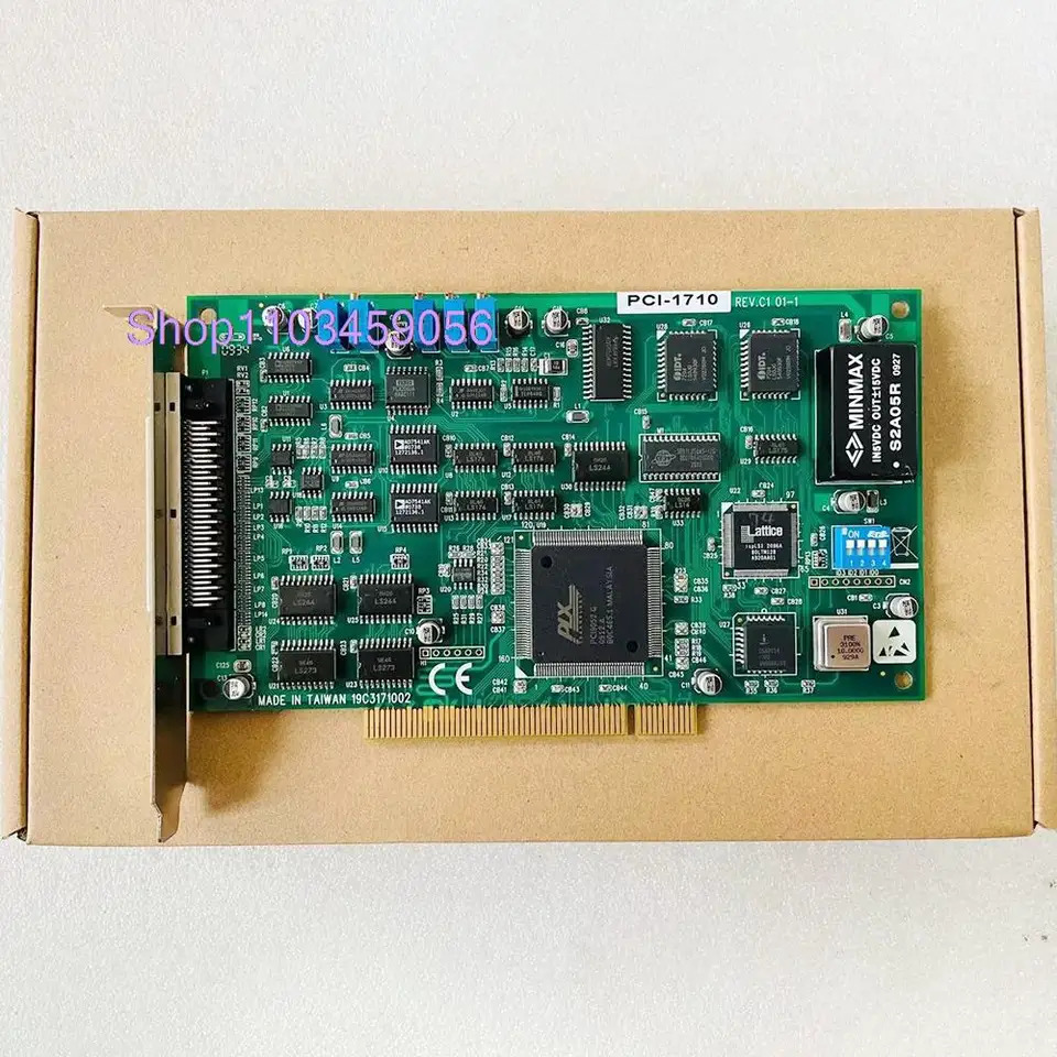 Advantech PCI-1710 REV C1 01-1 데이터 캡처 카드 수집