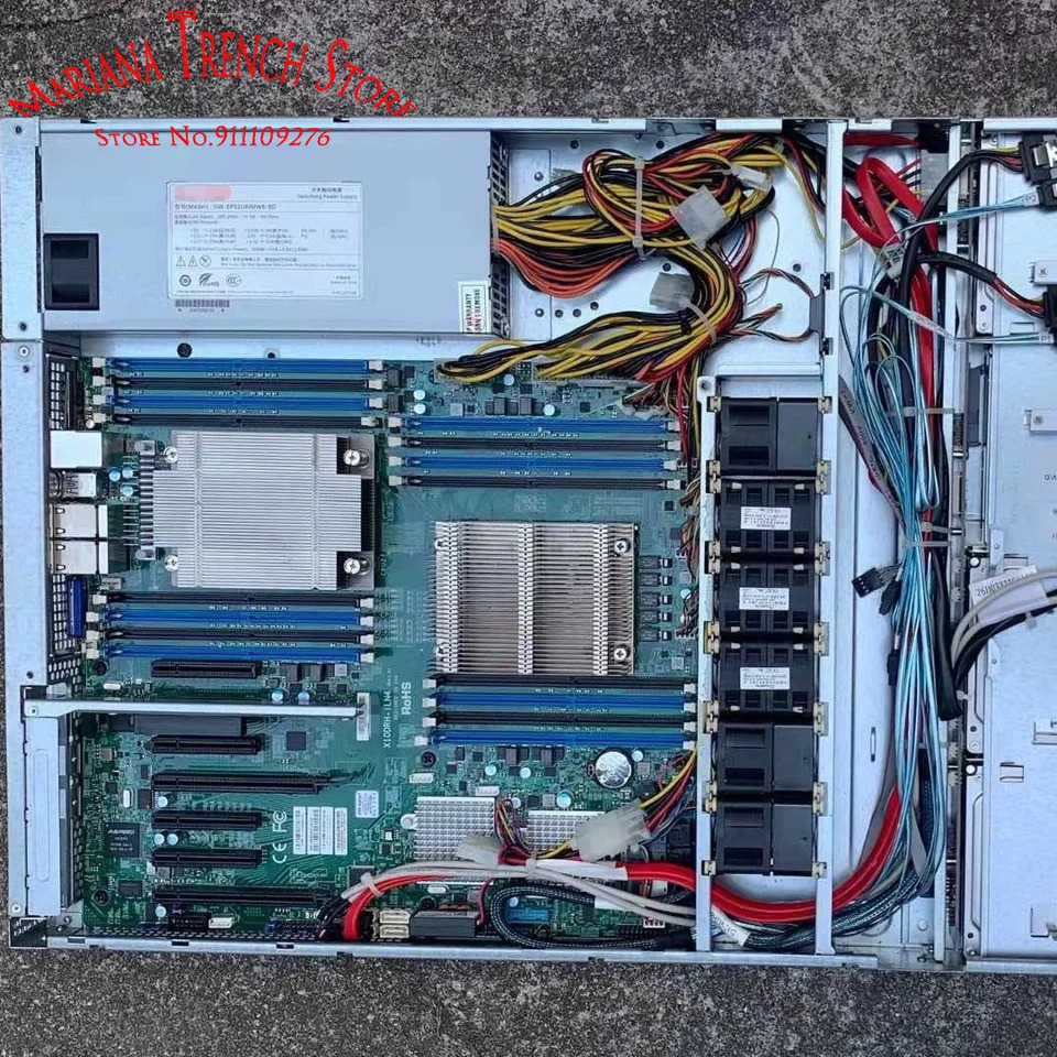 슈퍼마이크로 마더보드X10DRH-iLN4 LGA2011 E5-2600 v4 v3 군 DDR4 IPMI 2.0