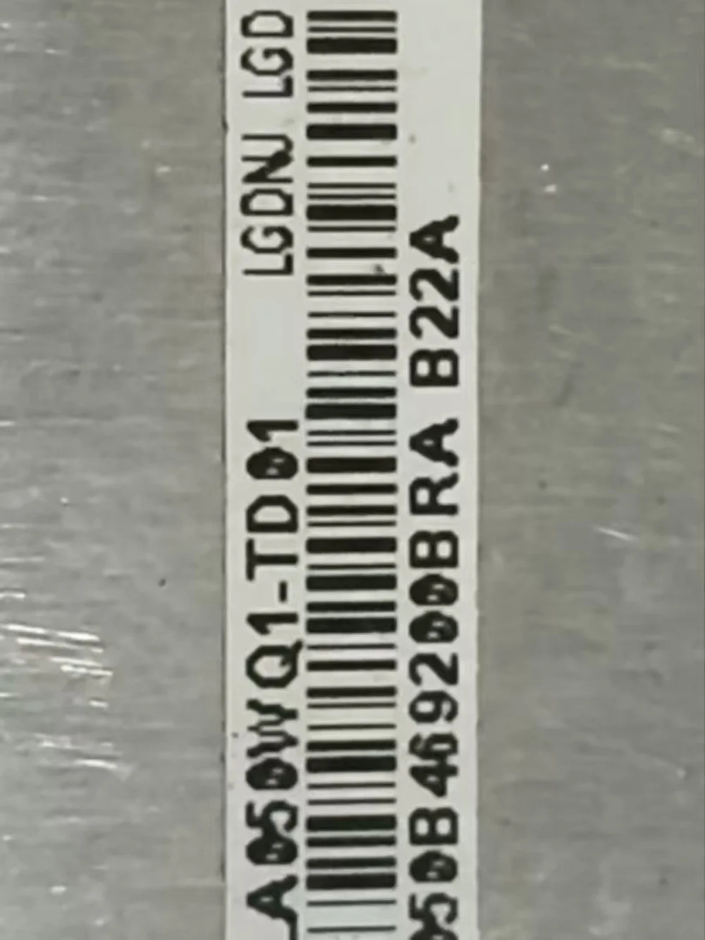 LA050W01-TD01 LCD 디스플레이 화면