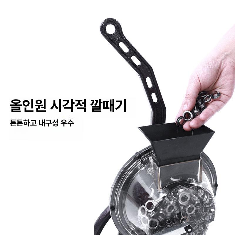 수동 펀칭기 타공기 천공 현수막타공 뚫기 금속 펀치 망간강 공구 원형 드릴링 타포린 - 상세 이미지 3