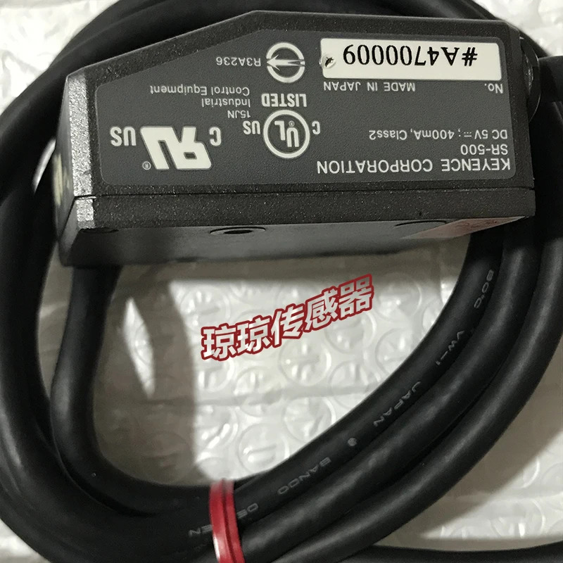 KEYENCE SR-500 레이저 센서 바코드 리더