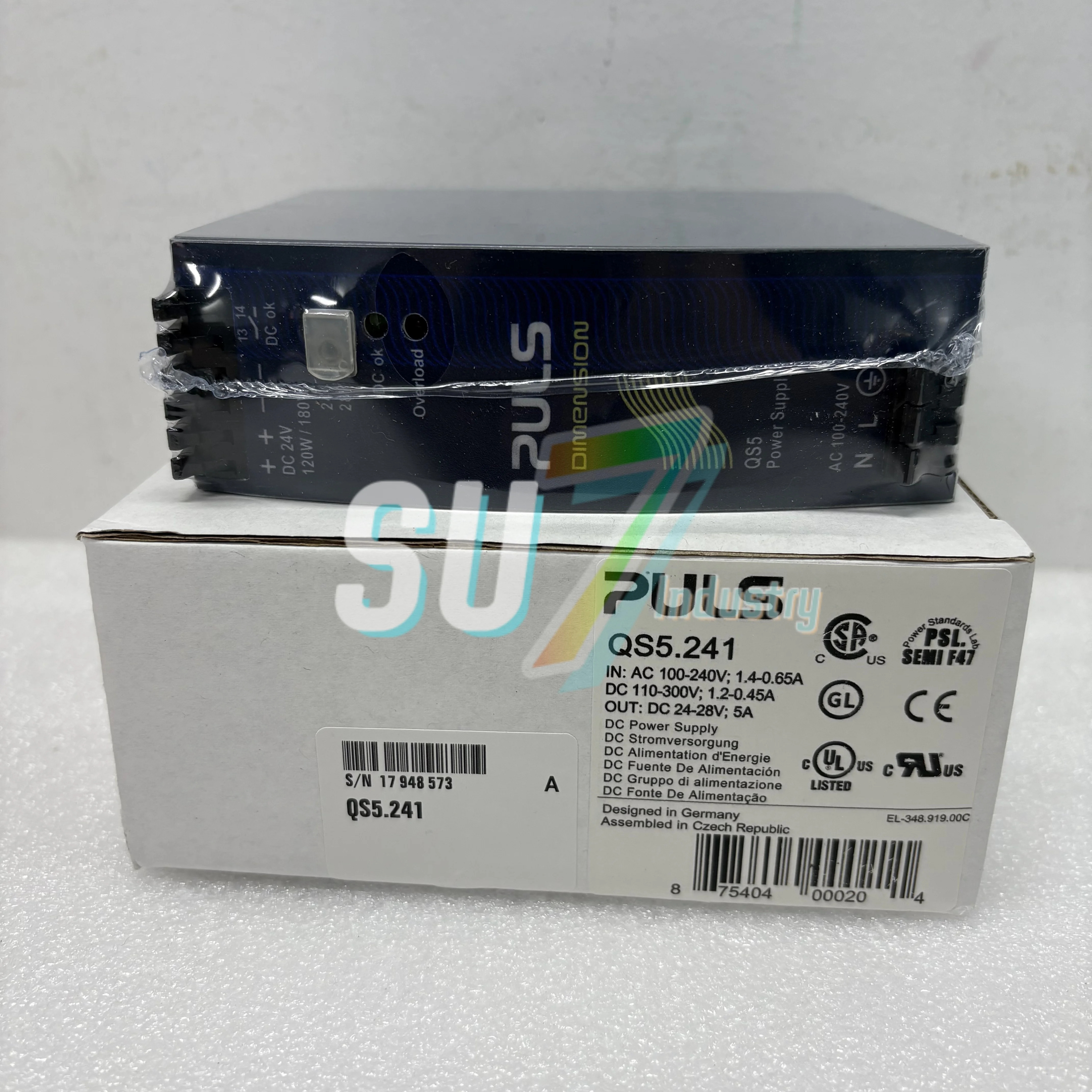 오리지널 QS5.241 스위칭 전원공급장치