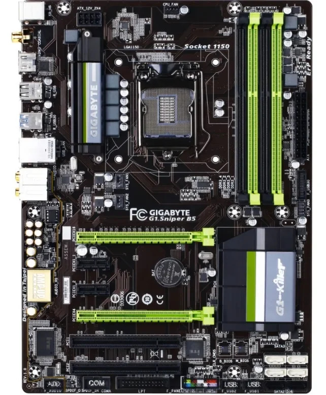 Gigabyte호환G1.Sniper Z5 B5 H6 메보드 B85 H97 Z87 지원 LGA1150 대 I74790K
