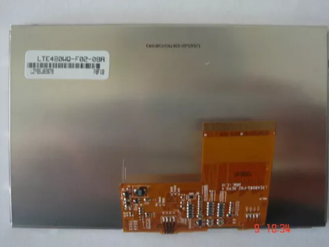 터치 스크린 LTE480WQ-F02 LCD 디스플레이