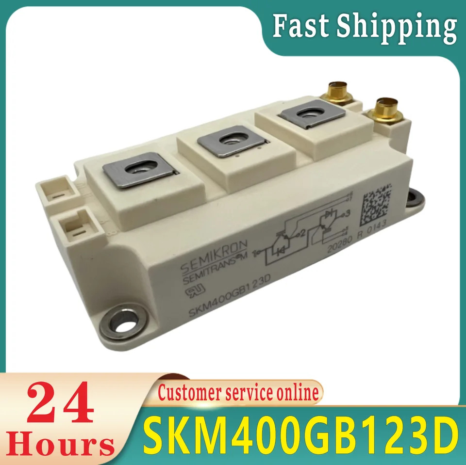 오리지널 IGBT 모듈 SKM400GB123D SKM400GB124D 신