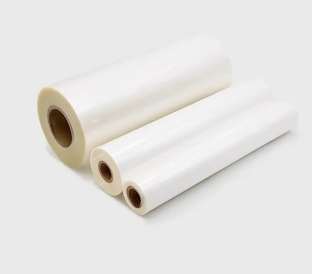 2pcs 30Mic 300-320mm 너비 x 200M 길이 라미네이팅 필름 BOPP 롤 라미네이터 매트 광택 1 코어