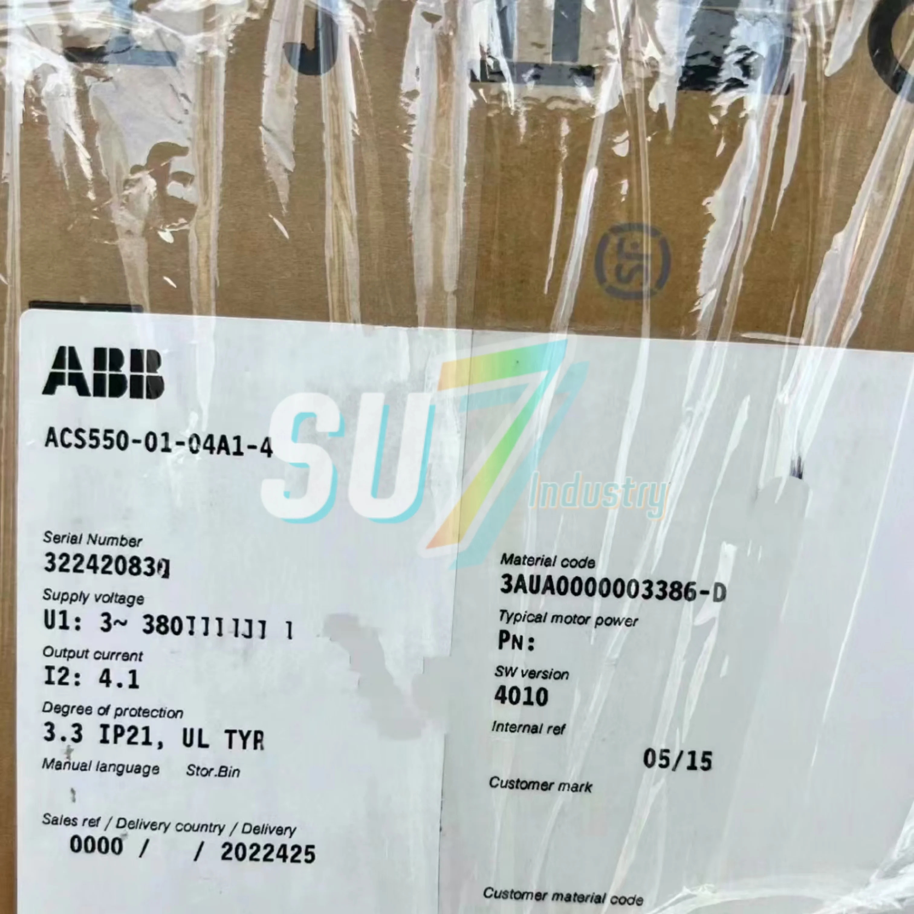 ACS550-01-04A1-4 인버터 새