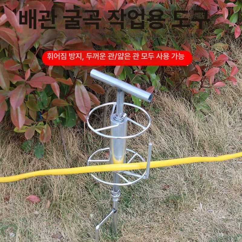 분무기 가이드 호스릴 농업용 튜브 방지기 농약호스 말뚝 꼬임방지 농사용 돌돌이 - 상세 이미지 3