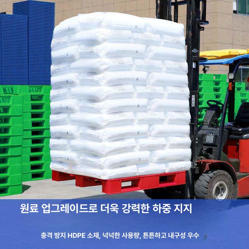 방습 플라스틱팔레트 적재 빠레트 보드 팔렛트 운반 받침 사이즈 플랫 포크리프트 - 상세 이미지 4