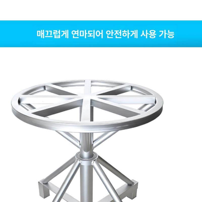 작업대 택배박스 하중 상자 포장대 돌림판 패킹 회전식 구슬 볼베어링 강철 - 상세 이미지 3