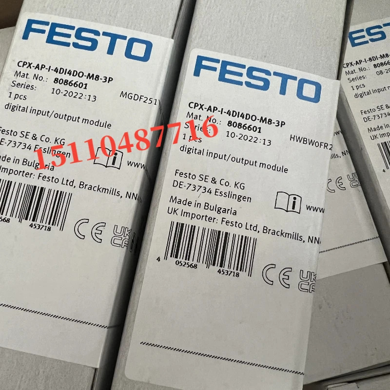 Festo FESTO 진공 발생기 OVEL-10-L-15-PQ-VQ6-RQ-C-H3 8049045 포장