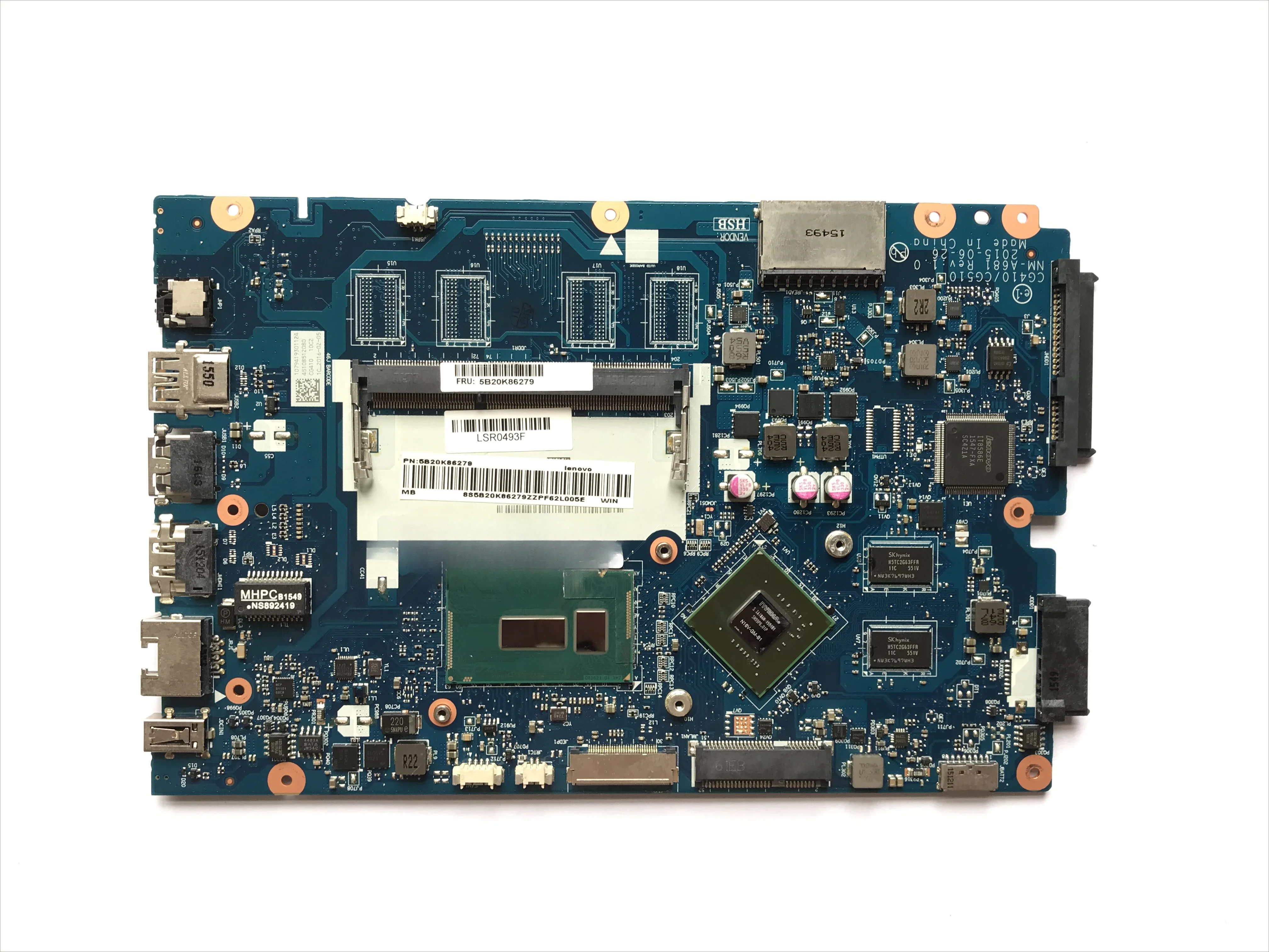 Lenovo호환경우 100-14IBD 100-15IBD B50-50 메보드 NM-A681 단일 구매