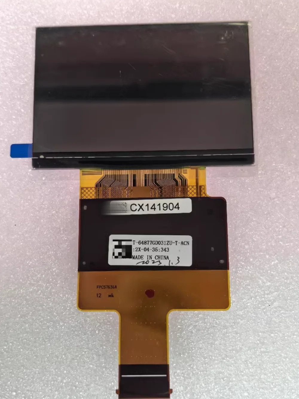T-64877GD031ZU-T-ACN 3.5 인치 LCD 화면 CX141904
