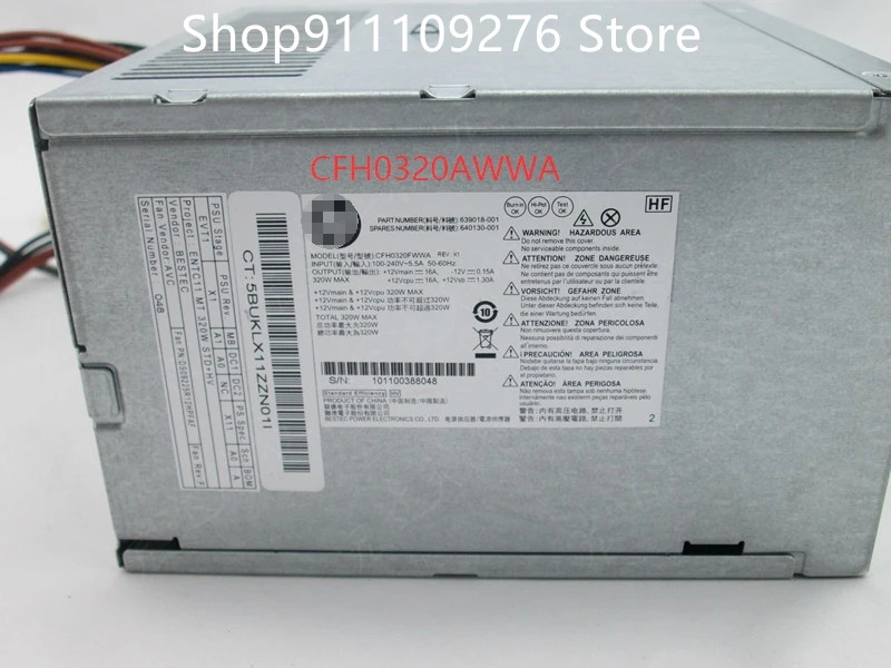hp호환 PS-4321-2 D10-320P1A D10-320P2A PSU CFH0320AWWA PCC006 DPS-320NB A