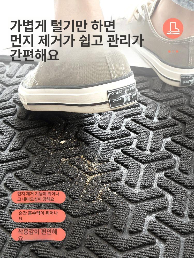 논슬립 발매트 깔개 실외매트 신발털이 발판 바닥 롤매트 출입문 업소용현관매트 패드 - 상세 이미지 3