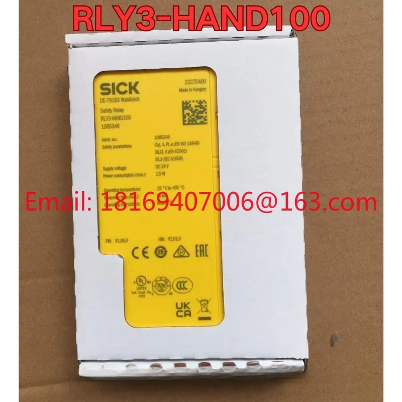 RLY3-HAND100 안전 릴레이