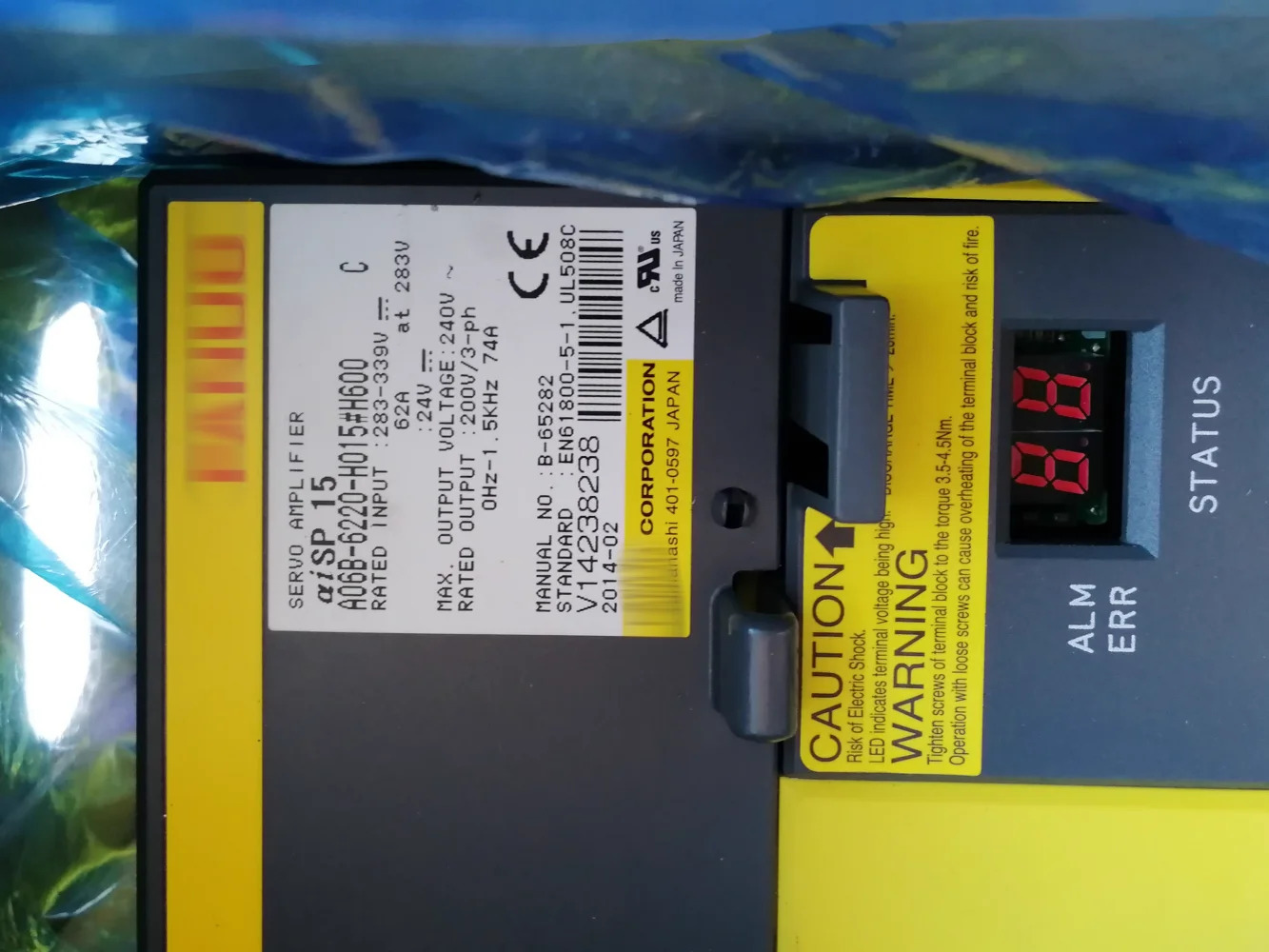 Fanuc드라이브A06B-6220-H015