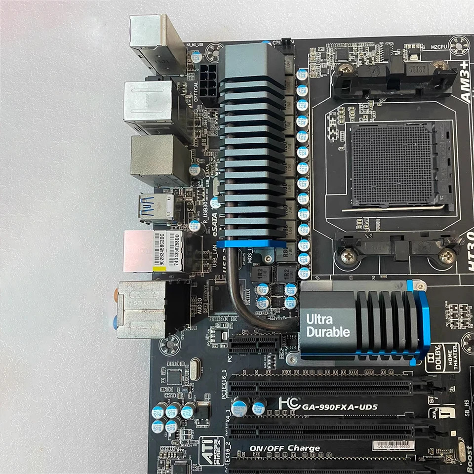 기가 바이트호환 AM3 SATA 4 DDR3 마더보드 GA-990FXA-UD5