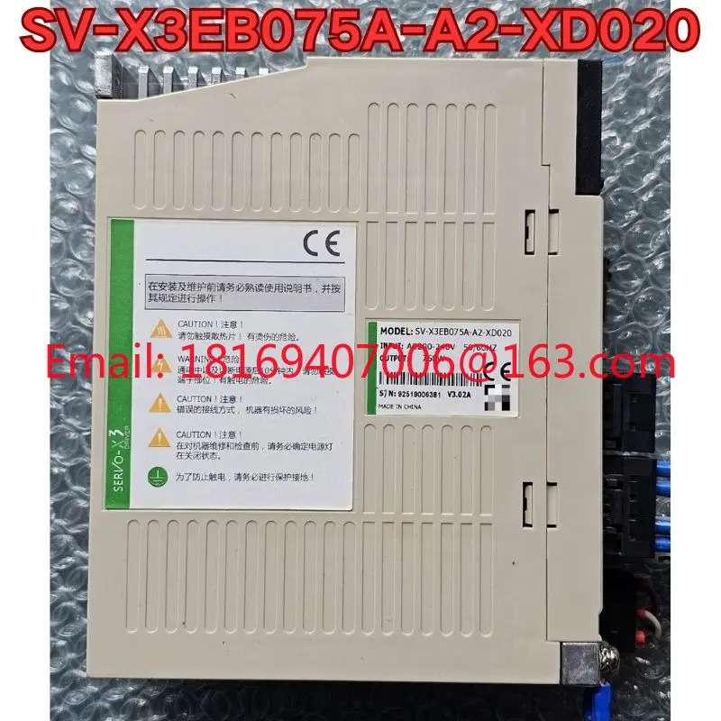 리퍼 SV-X3EB075A-A2-XD020 서보 드라이브 기능 리퍼는 정상