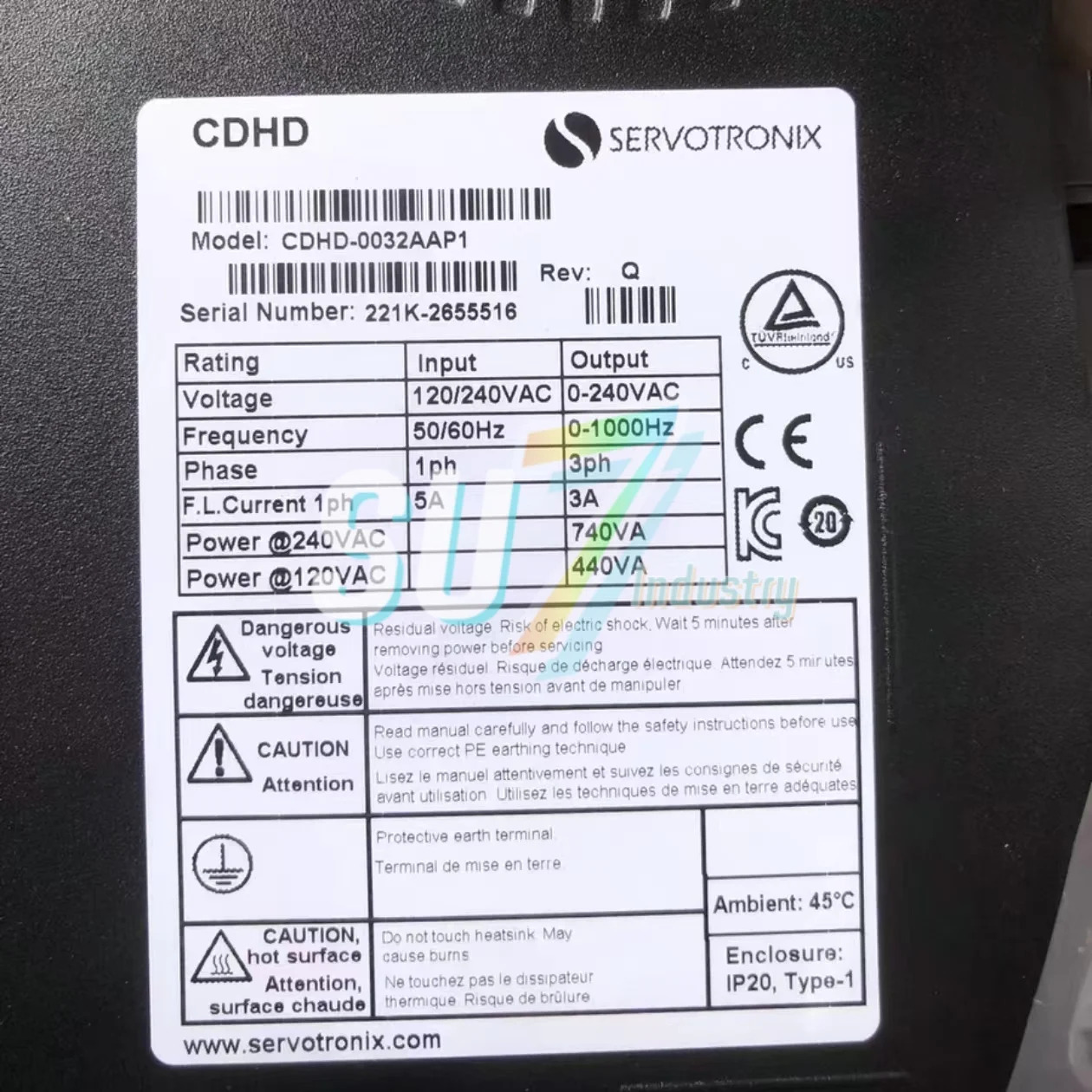 서보 드라이버 CDHD-4D52AAP1 CDHD-0032AAP1 원본