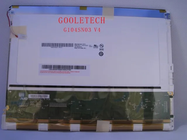 10.4 인치 LCD 패널 G104SN03 V4 디스플레이 리퍼