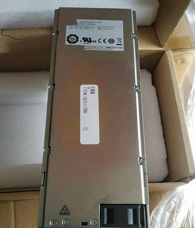 화웨이호환 디지털 정류기 모듈R4830S1 초고효율 85 300V AC 입력 53.5V DC 정격 출력