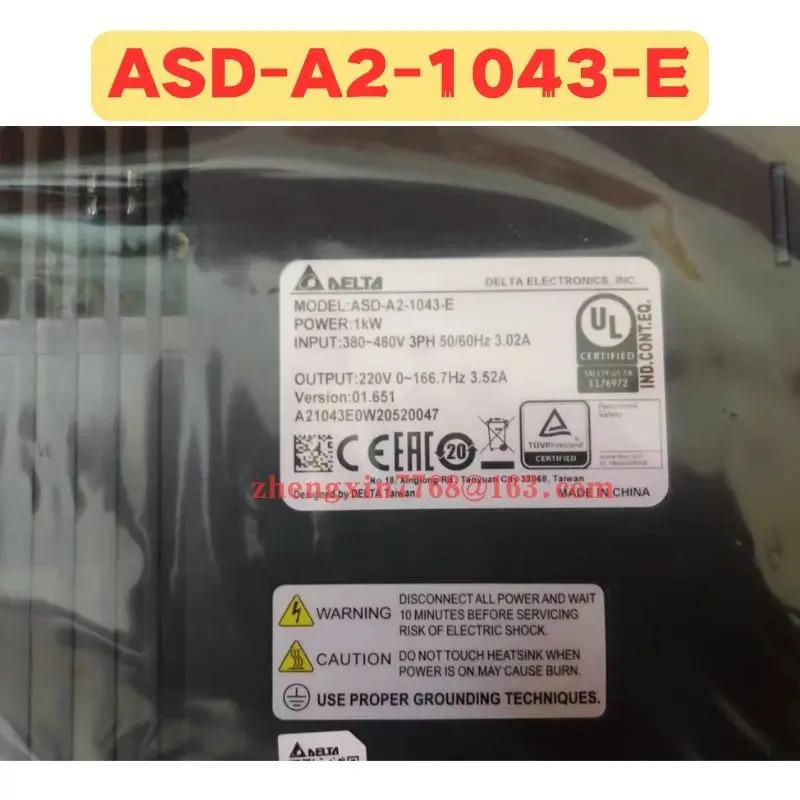 오리지널 ASD-A2-1043-E 서보 드라이브 ASD A2 1043 E 신