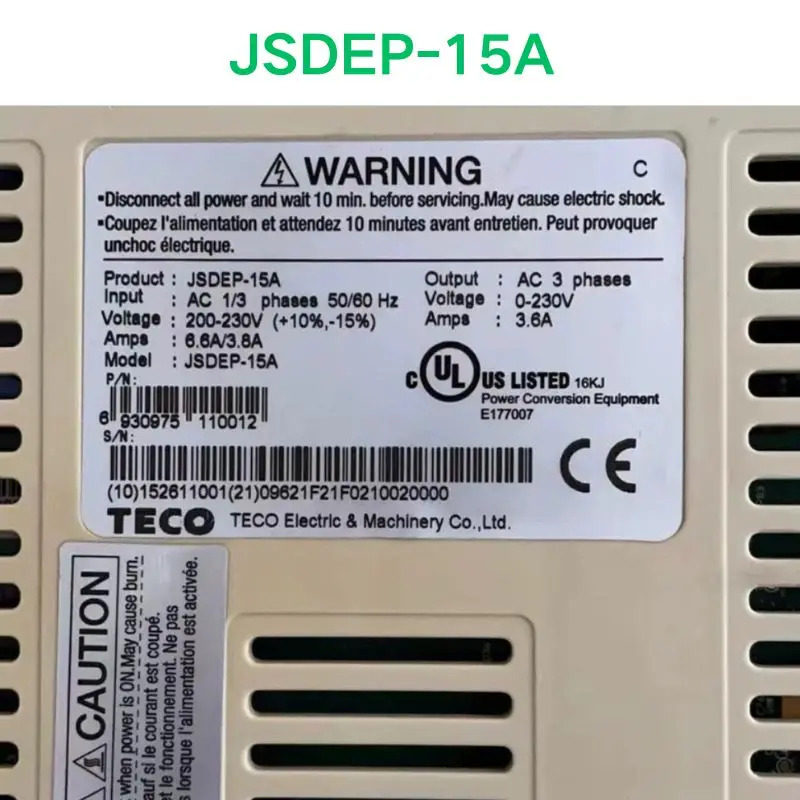 서보 드라이브 JSDEP-15A 리퍼 OK