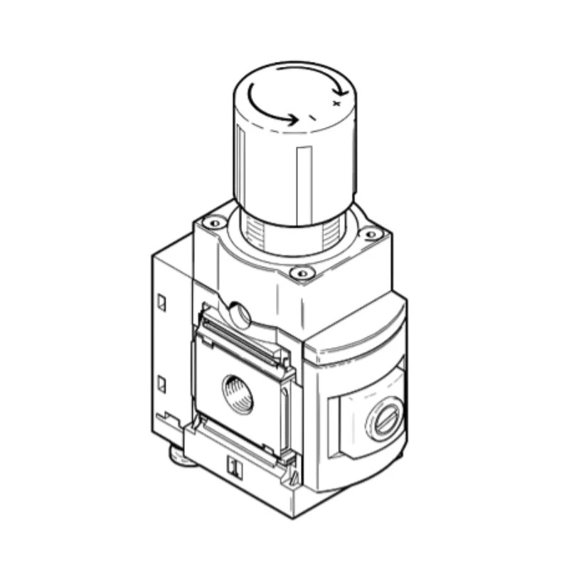 Festo FESTO 정밀 감압밸브 MS6-LRP-3 8-PO-A8M 538028 포장