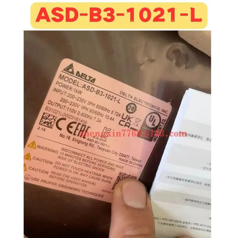 오리지널 ASD-B3-1021-L 서보 드라이브 ASD B3 1021 L 신