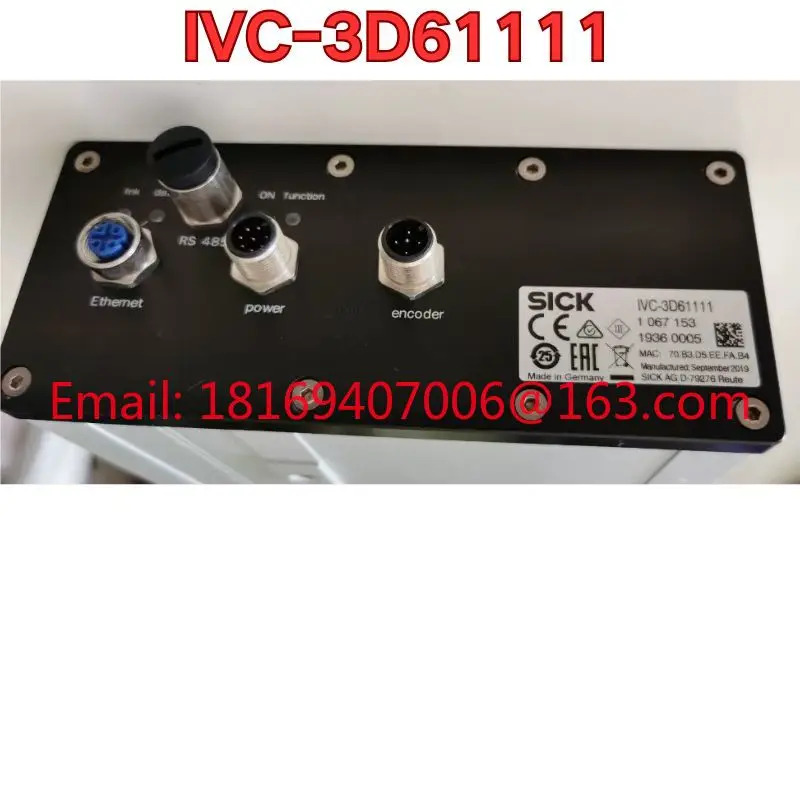 리퍼 IVC-3D61111 3D 측정 헤드 비전 센서 기능 리퍼는 정상