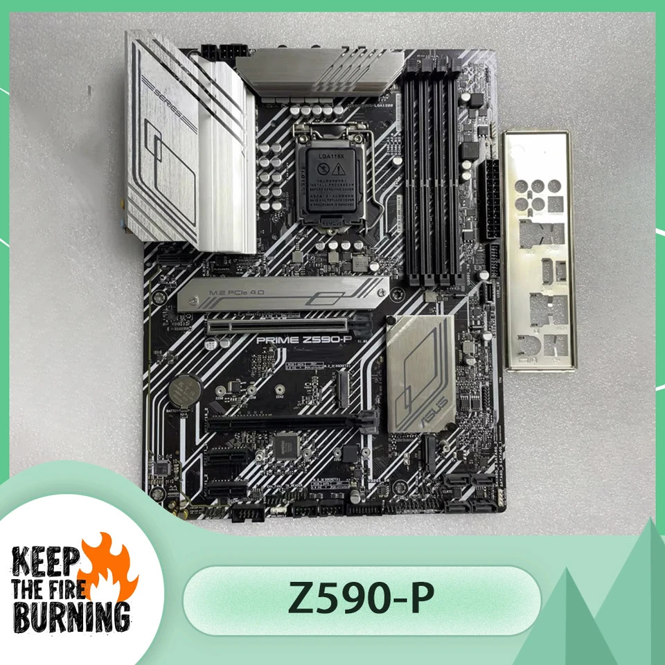 ASUS호환 프라임 Z590-P 마더보드 DDR4 PCI-E 3.0 LGA 1200 USB3.0 M.2 SATA3