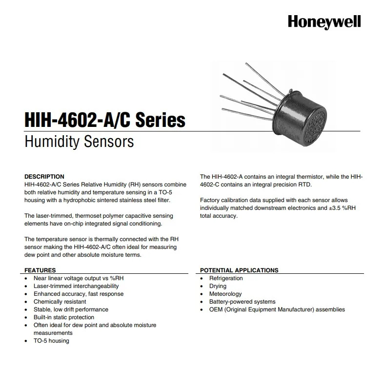 HIH-4602-C 하니웰