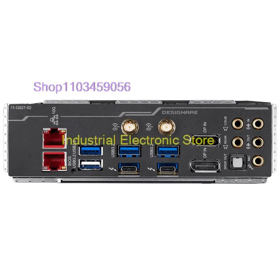X299 마더보드 X299X 디자10G LGA2066 256GB DDR4 E- 코어 i7-7800X 또는 X 시리즈 i9 프로세서 이상