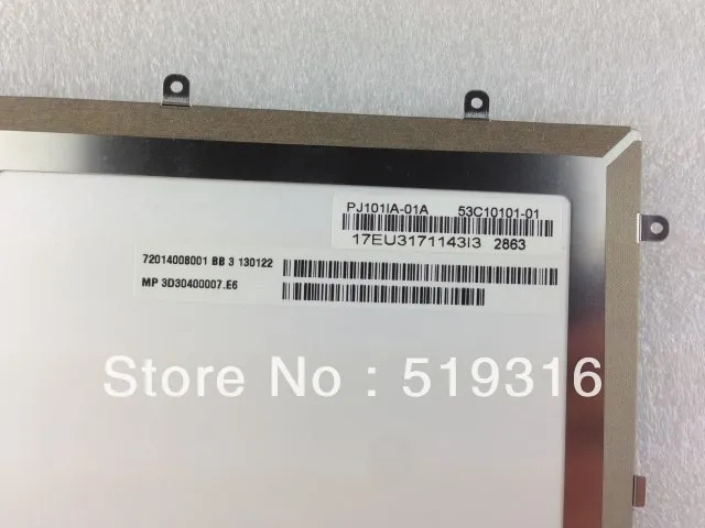 PJ101IA-01 IPS LCD 디스플레이 화면 태블릿chimei 10.1 인치