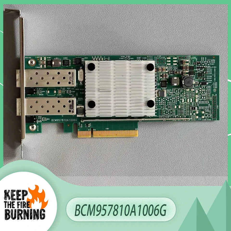 광섬유 네트워크 카드 BCM957810A 57810S 10GB BCM957810A1006G 10G 듀얼 포트