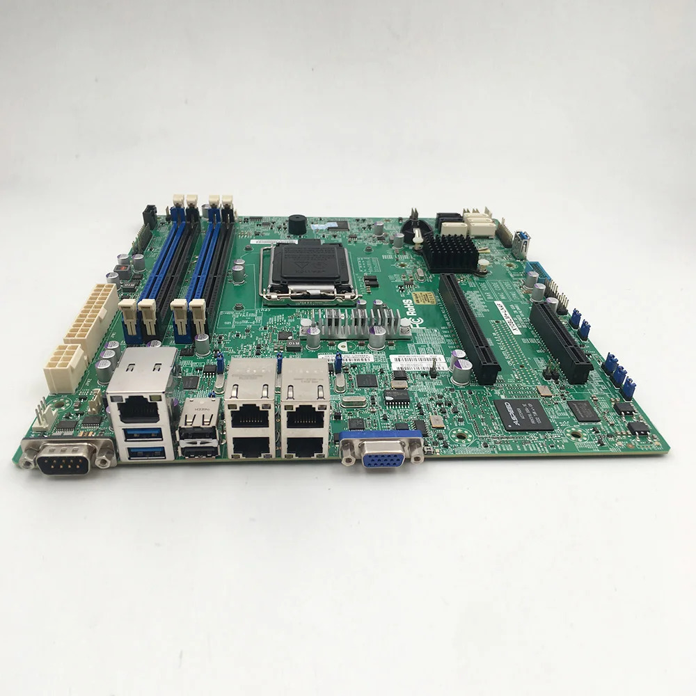 SuperMicro 서버 마더보드 지원 E3-1230V3 LGA 1150 X10SLM-LN4F용