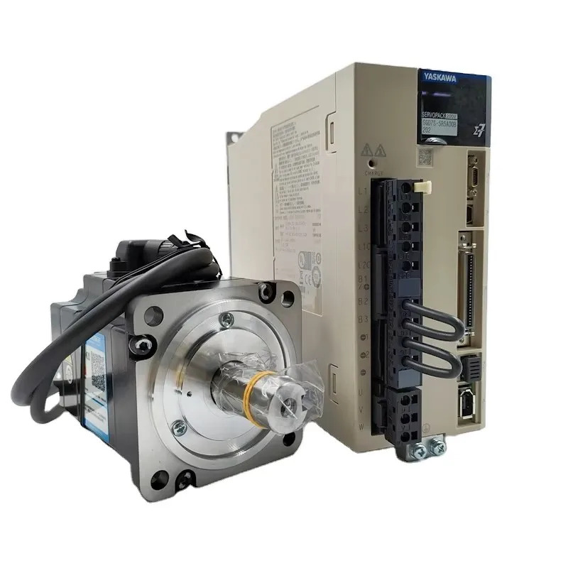 Yaskawa 서보팩 3상 서보 컨트롤러 SGM호환7J-04AFC6ESGD7S-2R8A00B CNC 키트400W 서보모터 커넥터 포함