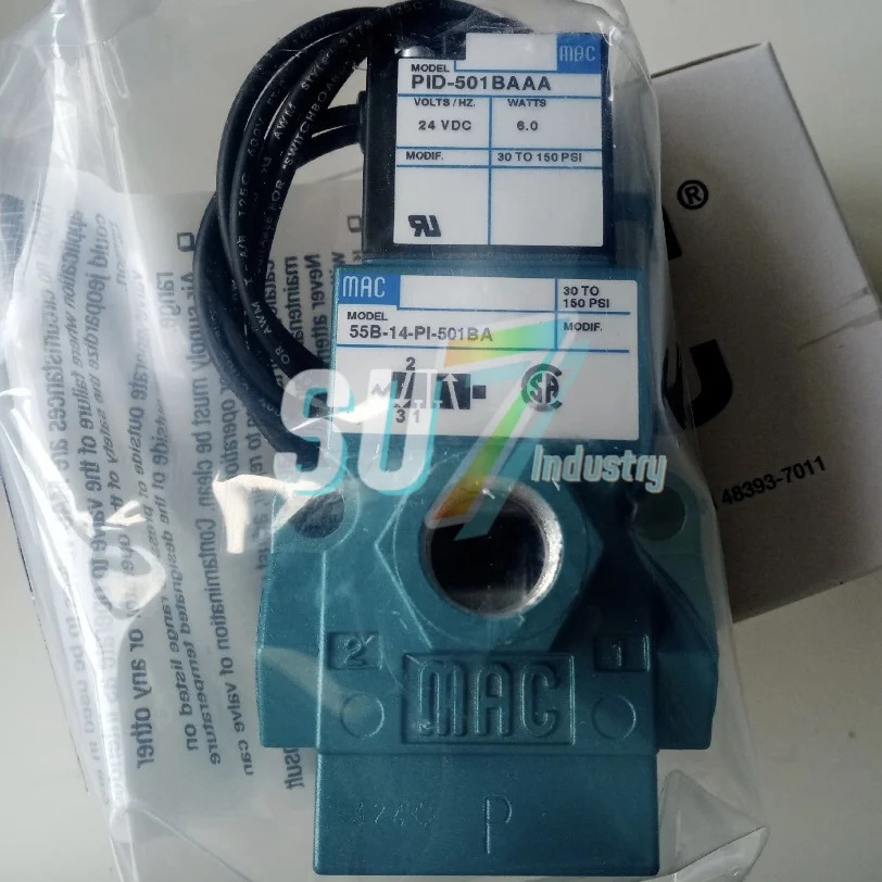 솔레노이드 밸브 55B-14-PI-121JD 55B-14-PI-501BA 55B-14-PI-501JB 신규