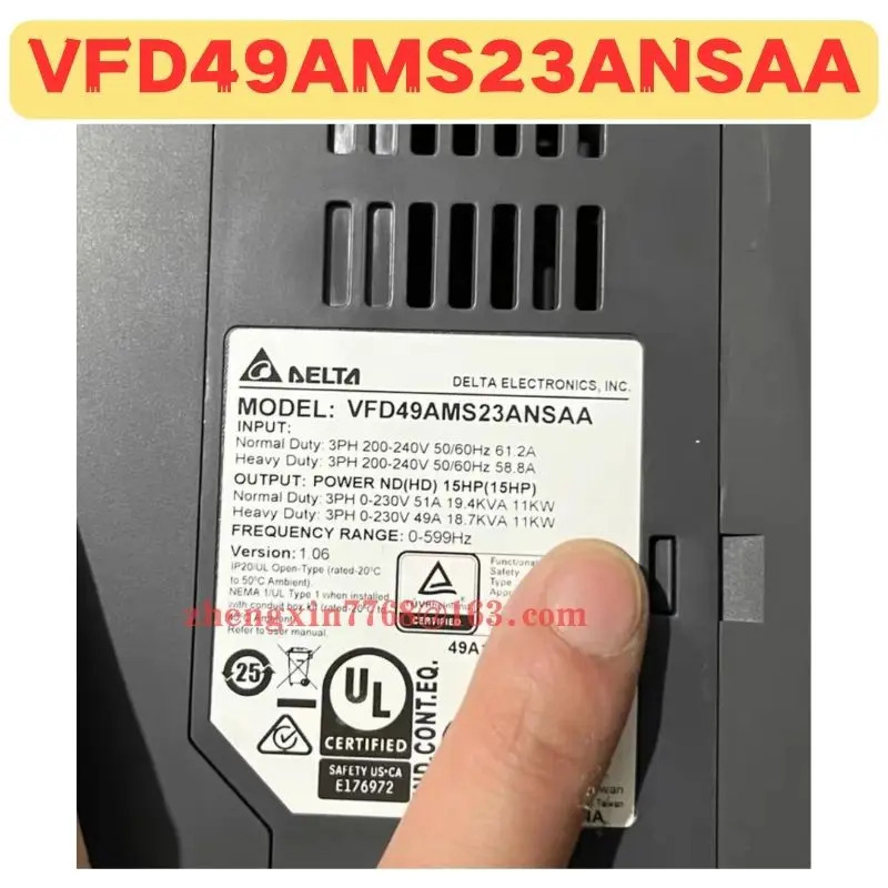 리퍼 주파수 변환기 정상 기능 완료 VFD49AMS호환23ANSAA
