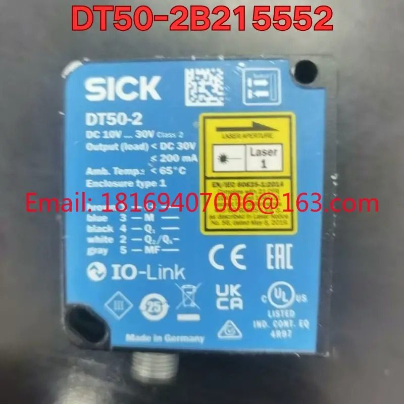 리퍼 DT50-2B 215552 센서 기능 리퍼는 정상