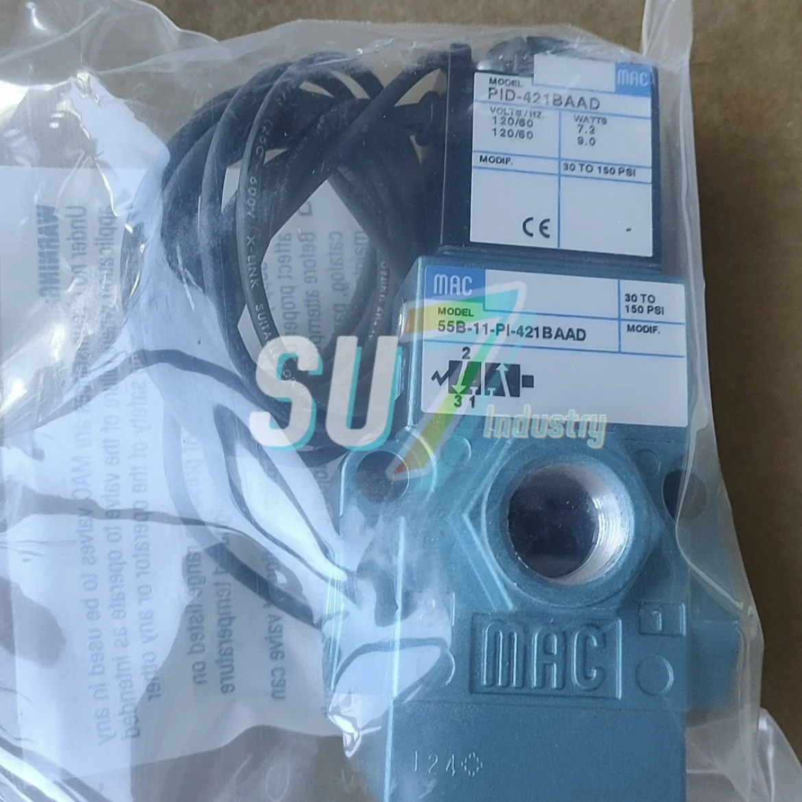 솔레노이드 밸브 55B-11-PI-421BAAD 55B-11-PI-611JA