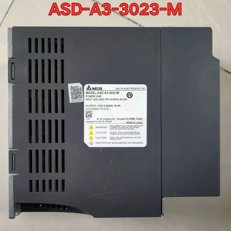 리퍼 ASD-A3-3023-M 서보 드라이브작동 상태